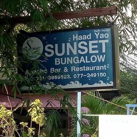 Haad Yao Sunset Bungalow Exteriér fotografie